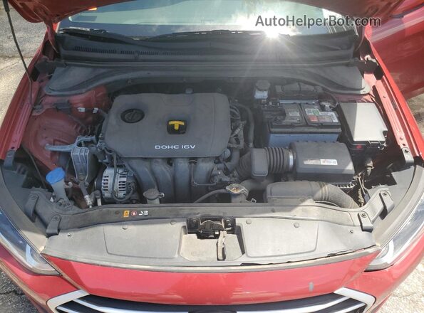 5NPD74LF5JH314462 2018 HYUNDAI ELANTRA Red 