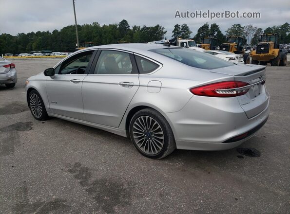 3FA6P0RU4JR128504 2018 FORD FUSION Silver 