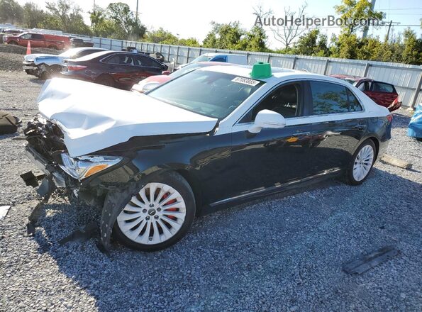 KMHG34JA8JU039137 2018 GENESIS G90 Two Tone 