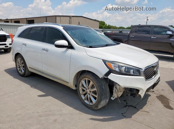 5XYPK4A51JG386711 2018 KIA SORENTO Белый 