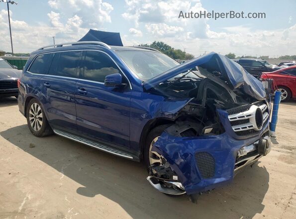 4JGDF6EE3JB165663 2018 MERCEDES-BENZ GLS-CLASS Синий 