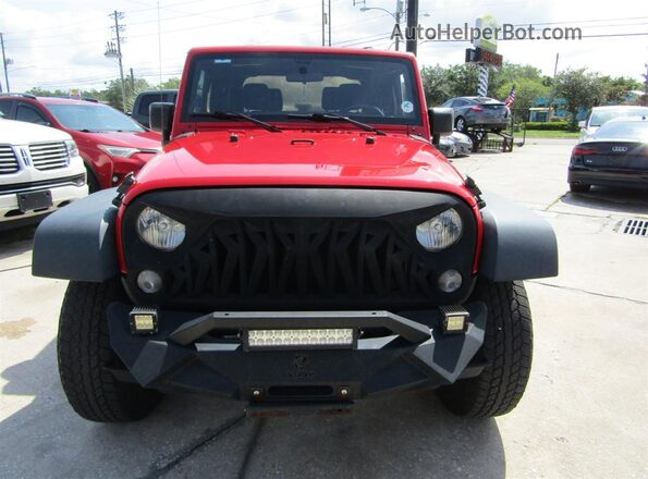 1C4AJWAG6JL9091XX 2018 JEEP WRANGLER Красный Задняя правая четверть