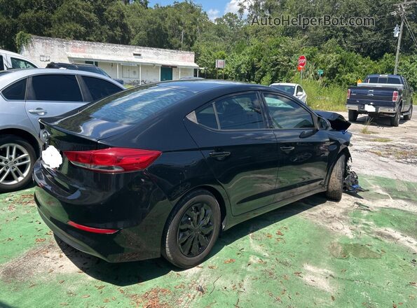 5NPD74LF5JH281723 2018 HYUNDAI ELANTRA Black 