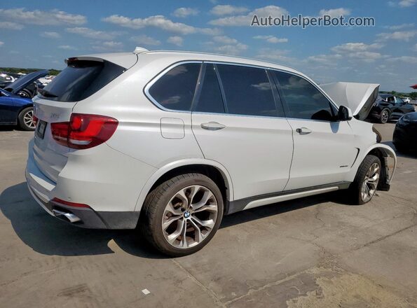 5UXKR2C51J0X09487 2018 BMW X5 White 