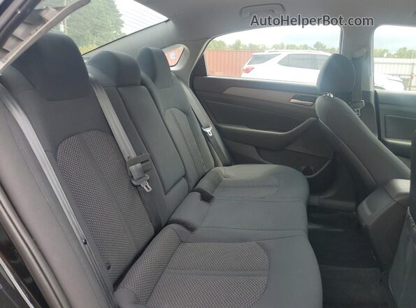 5NPE34AF9JH610989 2018 HYUNDAI SONATA Black 