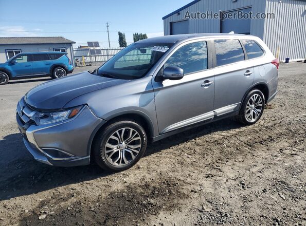 JA4AZ3A37JZ040829 2018 MITSUBISHI OUTLANDER Серый 