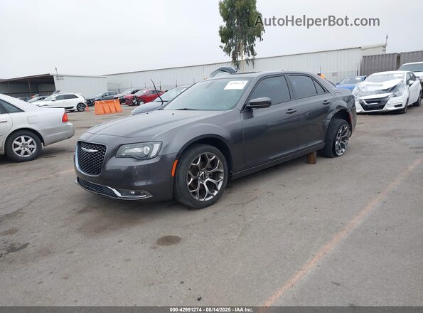 2C3CCABGXJH278104 2018 CHRYSLER 300 Серый Передняя левая четверть