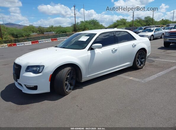 2C3CCADG2NH134386 2022 CHRYSLER 300 White Vista tres cuartos delantera izquierda