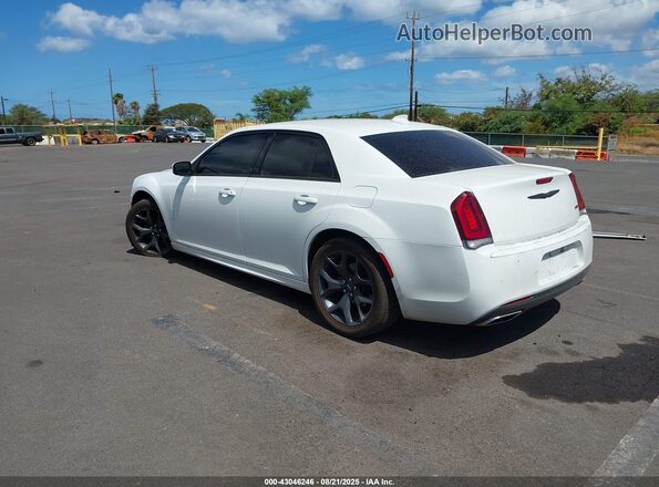 2C3CCADG2NH134386 2022 CHRYSLER 300 White Trasero izquierdo