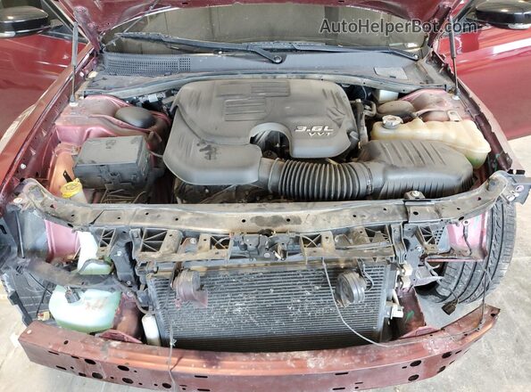 2C3CCAGG8JH165468 2018 CHRYSLER 300 Maroon 
