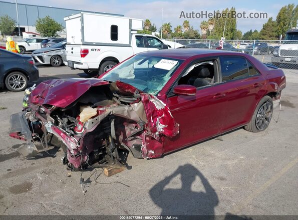2C3CCARG2MH657768 2021 CHRYSLER 300 Burgundy წინა მარცხენა ხედი სამი მეოთხედიდან