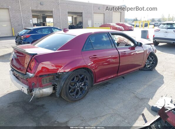 2C3CCARG2MH657768 2021 CHRYSLER 300 Burgundy უკანა მარჯვენა
