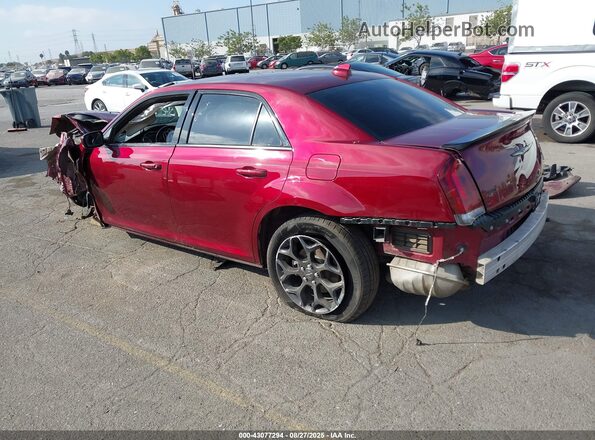 2C3CCARG2MH657768 2021 CHRYSLER 300 Burgundy უკანა მარცხენა