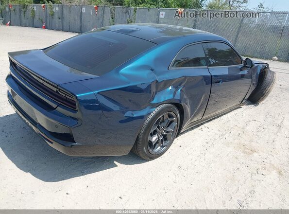 2C3CDBCKXSR565850 2025 DODGE CHARGER Синий Задняя правая четверть