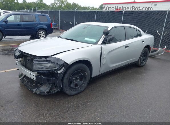 2C3CDXAT0MH662962 2021 DODGE CHARGER Silver Передня ліва чверть