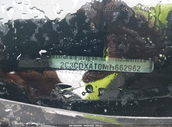 2C3CDXAT0MH662962 2021 DODGE CHARGER Silver Вид підкапотного простору