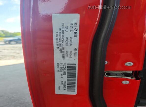 2C3CDXBG1JH196312 2018 DODGE CHARGER Красный 