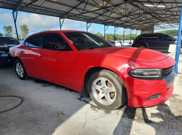 2C3CDXBG1JH196312 2018 DODGE CHARGER Красный 