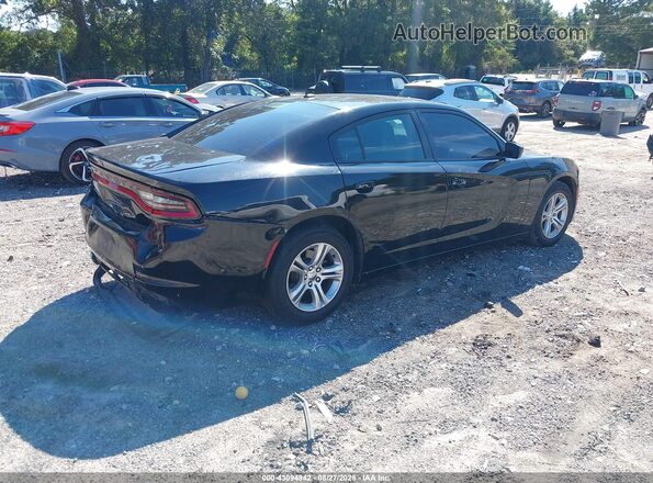 2C3CDXBG5LH211428 2020 DODGE CHARGER Черный Задняя правая четверть