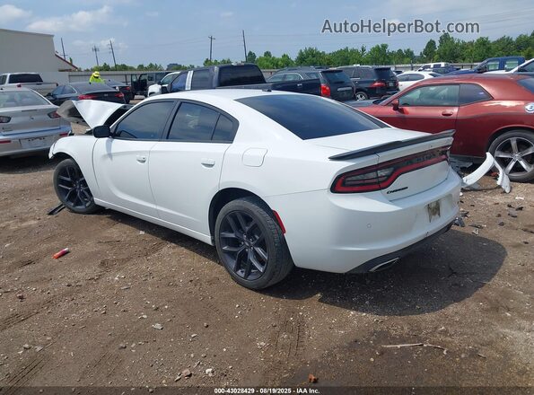 2C3CDXBG7LH208711 2020 DODGE CHARGER Белый Задняя левая четверть