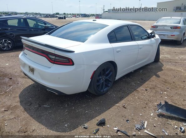 2C3CDXBG7LH208711 2020 DODGE CHARGER Белый Задняя правая четверть