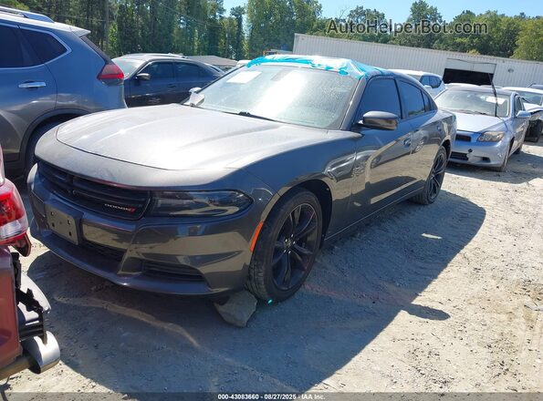 2C3CDXBG8LH211634 2020 DODGE CHARGER Gray წინა მარცხენა ხედი სამი მეოთხედიდან