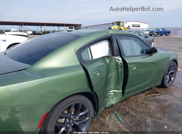 2C3CDXBG8MH657042 2021 DODGE CHARGER Green Вид спереду