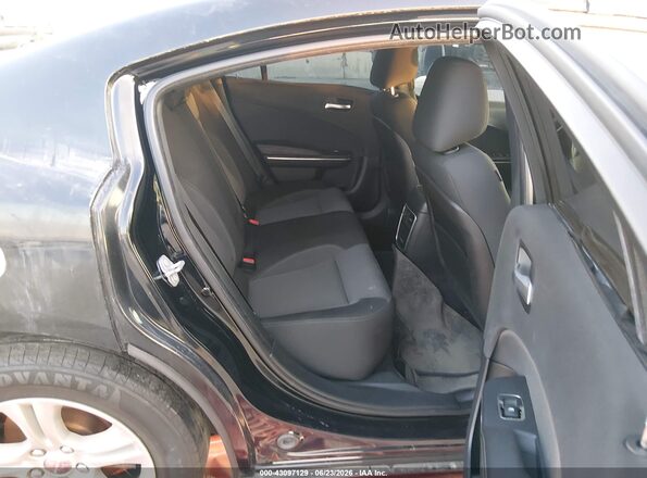 2C3CDXBG9HH584303 2017 DODGE CHARGER Black VIN კოდის სტიკერის ხედი