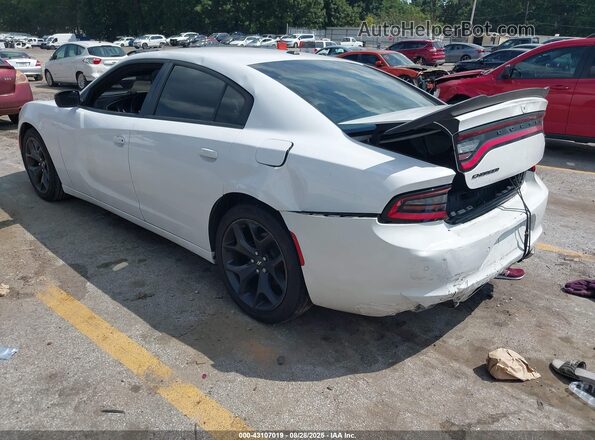 2C3CDXBG9LH238776 2020 DODGE CHARGER White Задня ліва чверть