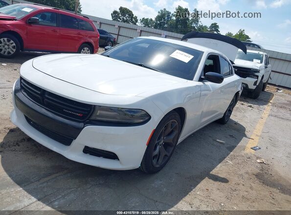 2C3CDXBG9LH238776 2020 DODGE CHARGER White Передня ліва чверть