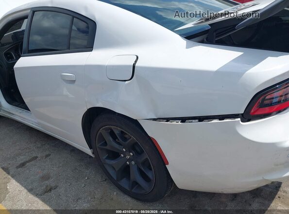 2C3CDXBG9LH238776 2020 DODGE CHARGER White Вид спереду