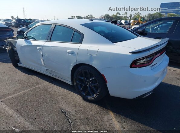 2C3CDXBGXNH208723 2022 DODGE CHARGER White Задня ліва чверть
