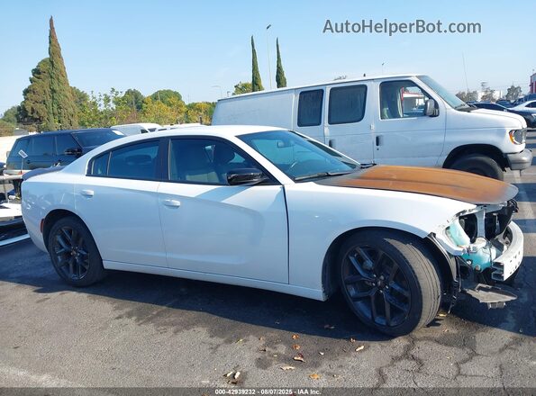 2C3CDXBGXNH208723 2022 DODGE CHARGER White Панорамний вид салону 360°