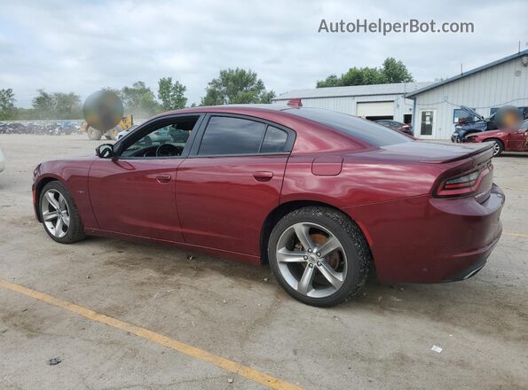 2C3CDXCT1JH155996 2018 DODGE CHARGER Burgundy 