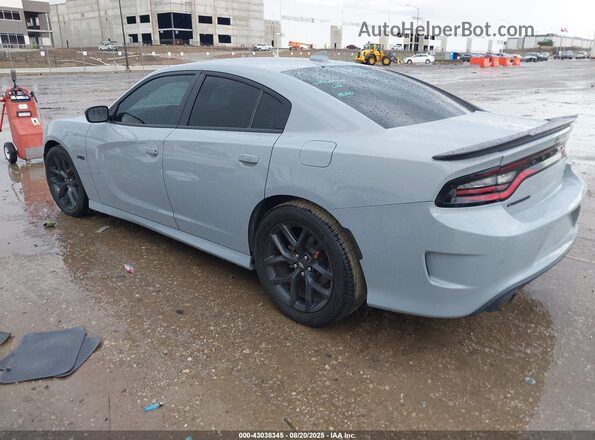 2C3CDXCT3NH240344 2022 DODGE CHARGER Gray Задня ліва чверть