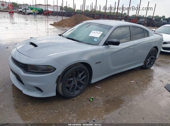 2C3CDXCT3NH240344 2022 DODGE CHARGER Gray Передня ліва чверть