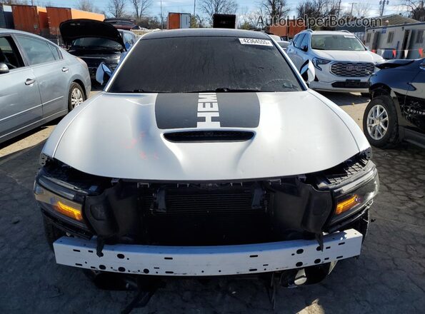 2C3CDXCT4MH508817 2021 DODGE CHARGER White Vista frontal