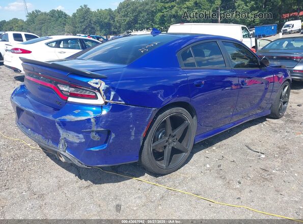 2C3CDXCT6LH232011 2020 DODGE CHARGER Blue უკანა მარჯვენა