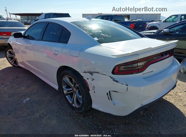 2C3CDXCT6MH579288 2021 DODGE CHARGER White Rear left