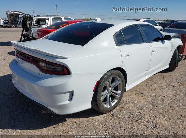 2C3CDXCT6MH579288 2021 DODGE CHARGER White Rear right