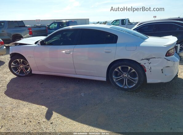 2C3CDXCT6MH579288 2021 DODGE CHARGER White 360 interior view