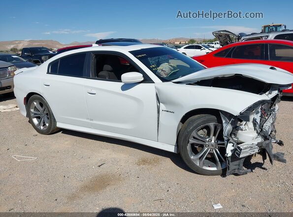 2C3CDXCT6MH579288 2021 DODGE CHARGER White Rear interior view
