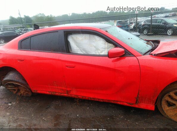 2C3CDXCTXMH506716 2021 DODGE CHARGER Red უკანა სალონის ხედი