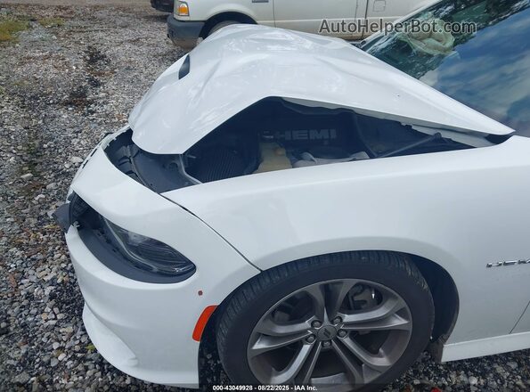 2C3CDXCTXMH587586 2021 DODGE CHARGER White Vista frontal