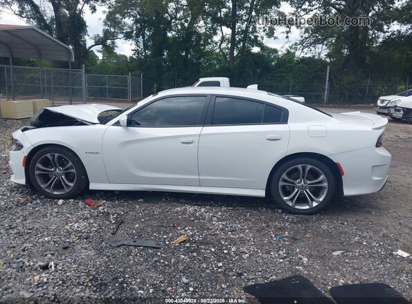 2C3CDXCTXMH587586 2021 DODGE CHARGER White Vista interior de 360 grados