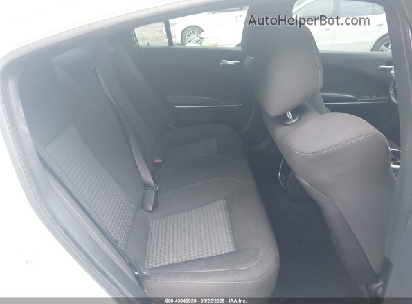 2C3CDXCTXMH587586 2021 DODGE CHARGER White Vista de la etiqueta del VIN