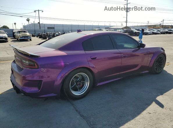 2C3CDXGJ3MH579211 2021 DODGE CHARGER Purple Задня права чверть