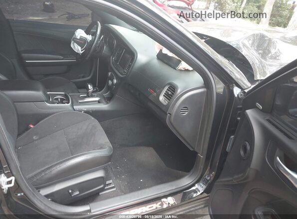 2C3CDXGJ3MH653307 2021 DODGE CHARGER Black Front interior view