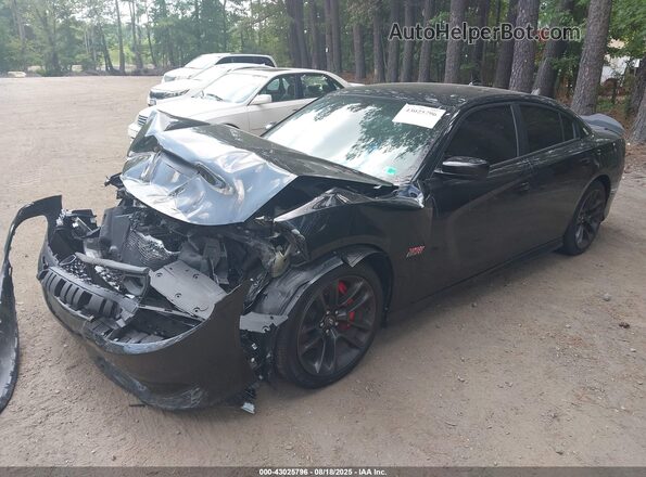 2C3CDXGJ3MH653307 2021 DODGE CHARGER Black Front left