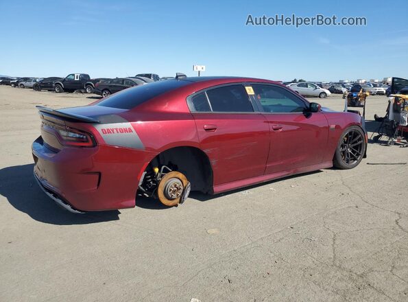 2C3CDXGJ6JH116992 2018 DODGE CHARGER Бордовый 